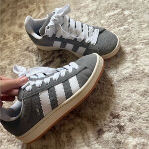 Adidas Campus medium grey, women’s 8